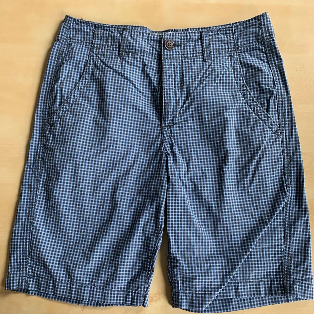 Urban Pipeline Men's 30W 100% Cotton Checkered Shorts